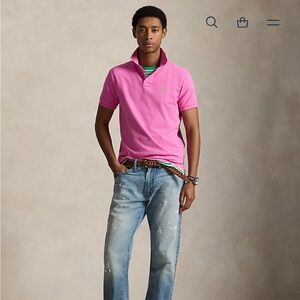 The Iconic Mesh Polo Shirt - Custom slim Fit